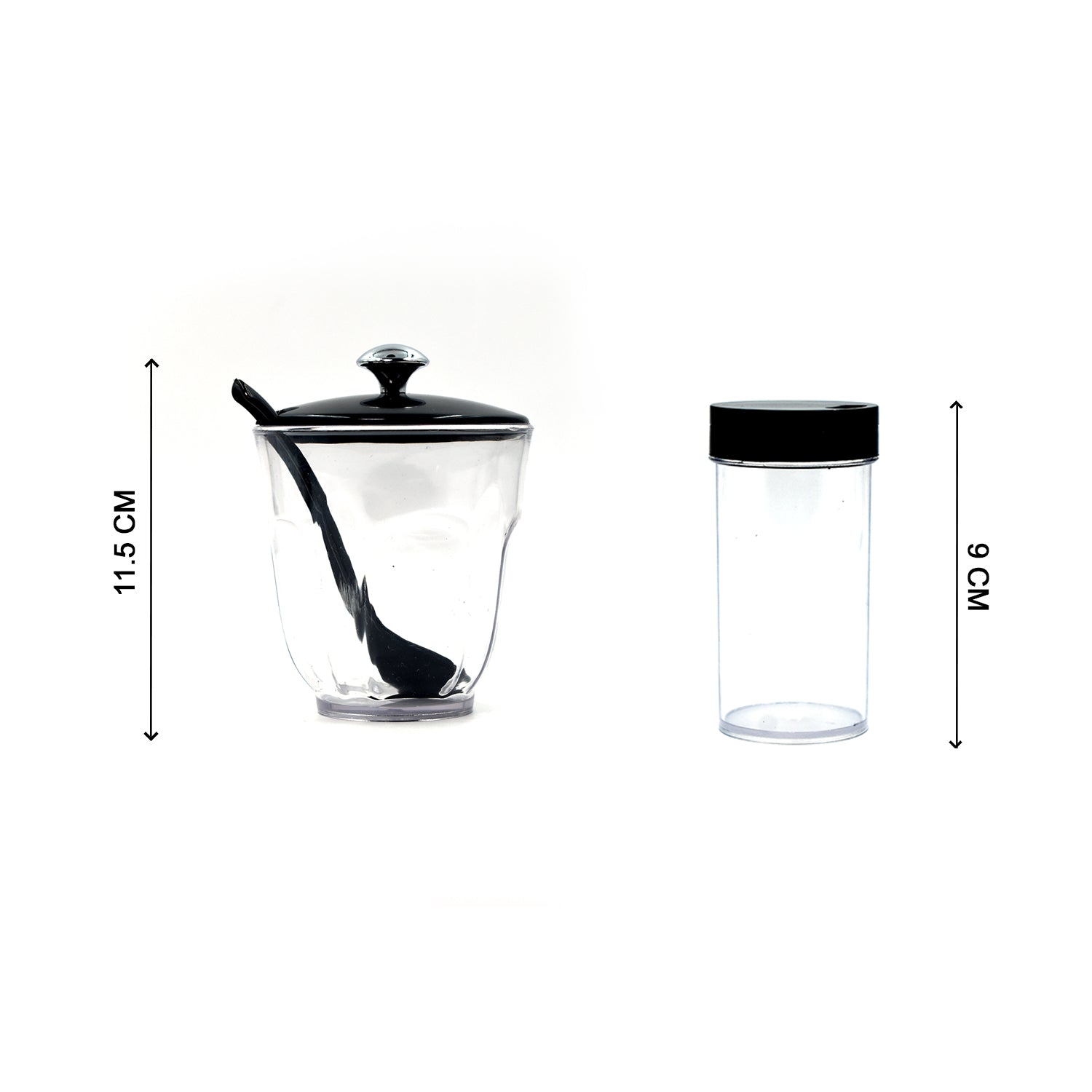 8122 Ganesh rendy Condiment set For Kitchen Transparent jar For Easy To Access Spice 1 Piece Spice Set (Plastic) DeoDap 8122 Ganesh rendy Condiment set For Kitchen Transparent jar For Easy To Access Spice 1 Piece Spice Set (Plastic) DeoDap